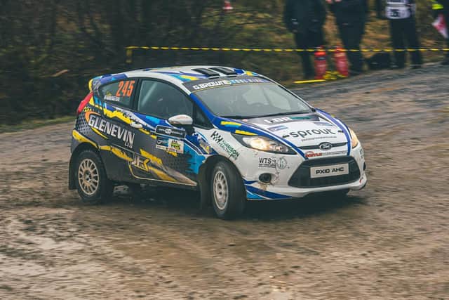 Ciara Duggan pictured during a recent rally. Credit Cian Don Photography