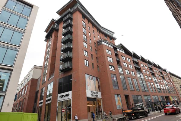 Victoria Square apartments in Belfast city centre. Photo: Colm Lenaghan/Pacemaker