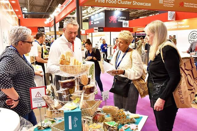 Farm Shop and Deli show in Birmingham is a busy event in Britain for traders