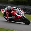 Glenn Irwin won the opening race of the bank holiday British Superbike meeting at Oulton Park in Cheshire on the Hager PBM Ducati. Picture: David Yeomans Photography