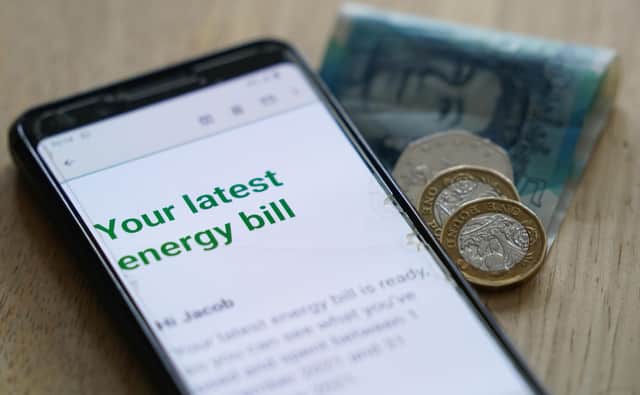 Rising energy prices have left many householders struggling to pay bills