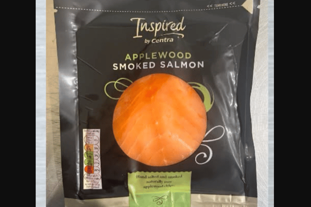 Applewood smoked salmon from the 'Inspired by Centra' line is among the affected products. Image: FSAI