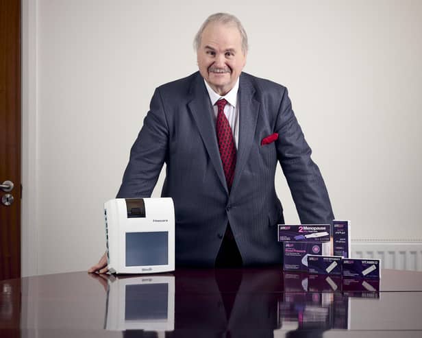Ballymena diagnostics company CIGA Healthcare is continuing to expand into international markets thanks to £1.7 million backing from HSBC UK. Pictured is Irwin Armstrong, CEO at CIGA Healthcare