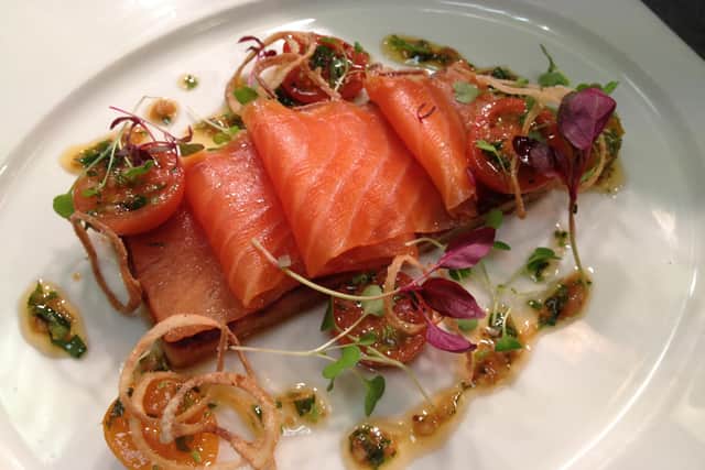 Ewing’s smoked salmon is a popular choice of top chefs
