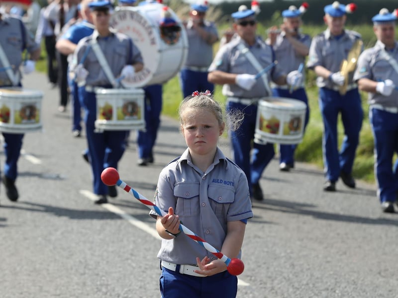 Pride of William, Auld Boys, Donemana, Co Tyrone at the 'Last Saturday' parade in Beragh