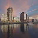 Artist’s impression of what the proposed City Quays 4 building will look like