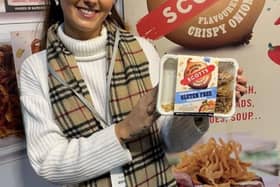 Jodie Scott is the marketing co-ordinator at Scott’s Crispy Onions in Aghadowey. The company has just won business for its crispy onions in Denmark