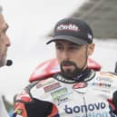 Eugene Laverty suffered injuries including a broken pelvis when he crashed in his last ever World Superbike race at Phillip Island in Australia in November. (Photo by Mirco Lazzari gp/Getty Images)