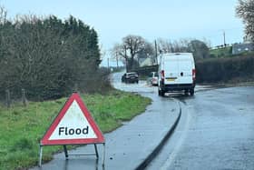More heavy rain on the way tomorrow on already saturated ground could lead to localised flooding. Picture By: Arthur Allison: PacemakerPress.