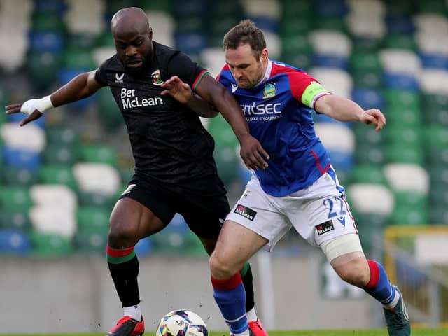 Big Two rivals Linfield and Glentoran meet in the semi-final of the Irish Cup this evening