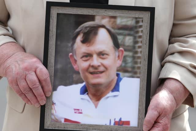Bridie Brown, the widow of murdered GAA official Sean Brown. No-one has ever been convicted of his murder. Issue date: Tuesday December 17, 2024.