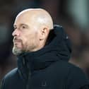 Manchester United boss Erik Ten Hag, who has hit back at Jamie Carragher's criticism of his side's defending