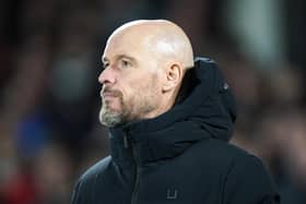 Manchester United boss Erik Ten Hag, who has hit back at Jamie Carragher's criticism of his side's defending