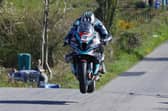 Michael Dunlop on his MD Racing BMW in Superbike qualifying at the Bear Competitions Cookstown 100. (Photo by Rod Neill/Pacemaker Press)