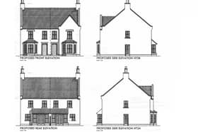 The houses to be built at Tayto Castle are deemed to be in keeping with neighbouring developments. Image: ABC planning portal