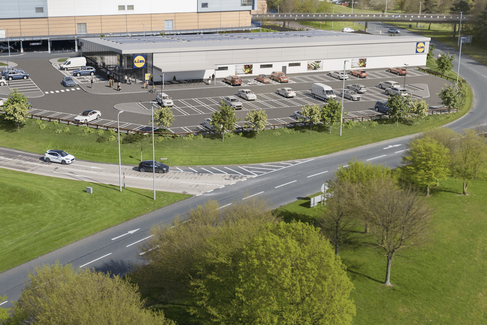 Lidl Northern Ireland has confirmed that its £9 million new concept store in Craigavon will open its doors on Thursday, June 18, marking a significant investment in the local area. Lidl Craigavon CGI