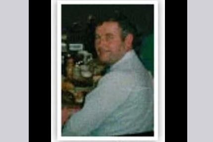 Missing from 1 January 1990: Alexander Carson is described as being 40 years old (at the time of going missing), 5’10” tall, stocky build, swarthy complexion, greying hair, and has a speech impediment. He was last known to be wearing a blue anorak, grey trousers, and black and white trainers. Alexander Carson left home to go a friend’s house, but never arrived there. Last seen: Ferris Avenue, Larne. Reference number: RM12034522