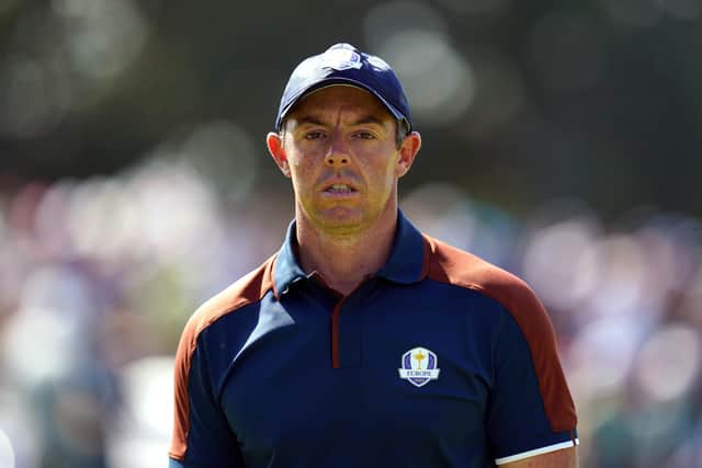 Northern Ireland's Rory McIlroy is included on the shortlist for the BBC Sports Personality of the Year award. (Photo by David Davies/PA Wire)