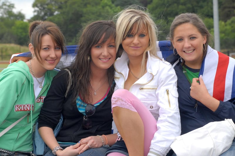 A bevy of beauties at the 12th of July celebrations in Dungannon