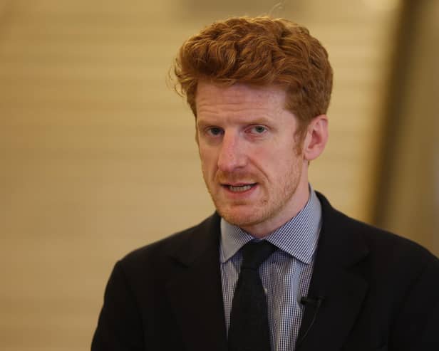 Stormont opposition leader Matthew O'Toole