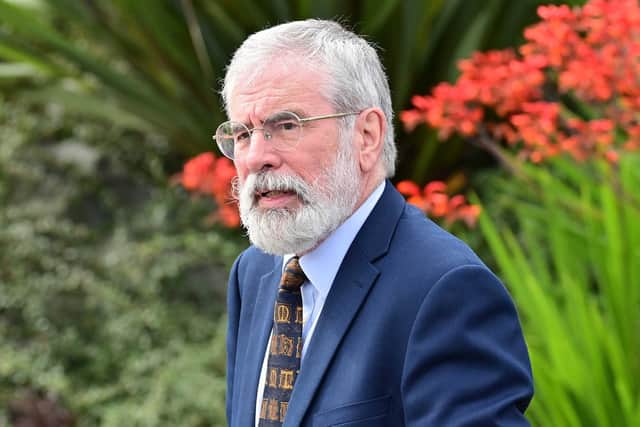 Gerry Adams will share a stage with former US president Bill Clinton in New York next month