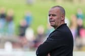 Dungannon Swifts manager Rodney McAree. (Photo by David Maginnis/Pacemaker Press)
