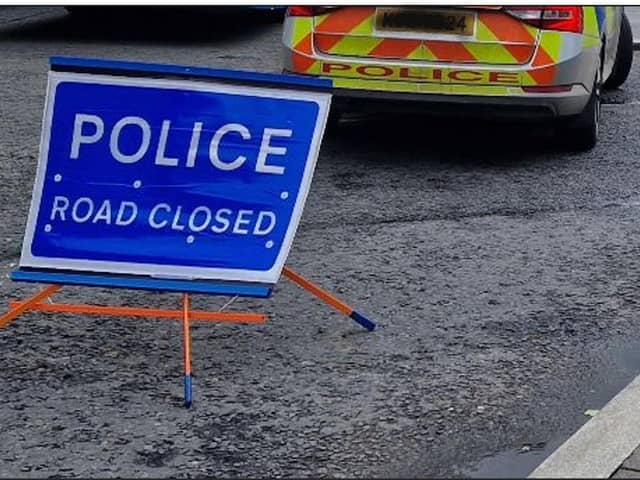 A1 closed northbound
