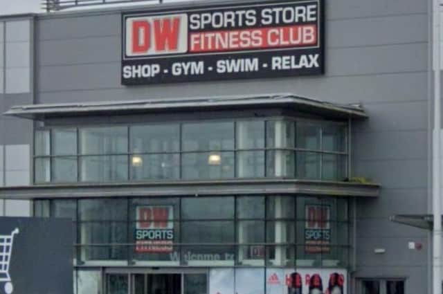 Proposed new leisure facility for unit at Longwood Retail Park, Newtownabbey.  Pic: Google