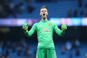 David De Gea, who is leaving Manchester United "to undertake a new challenge".