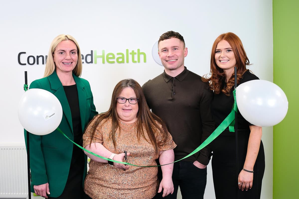 'Connected Health also provides great employment opportunities within local communities across Northern Ireland'