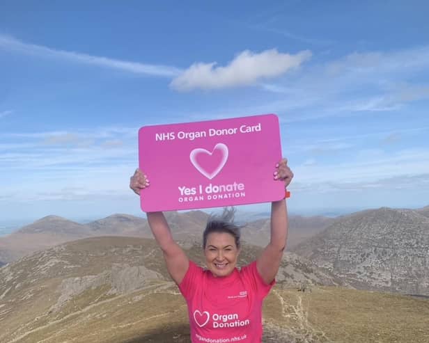 Sharon Millen from Waringstown has received two life-saving liver transplants. She is encouraging people to record their organ donation decision on the NHS Organ Donor Register