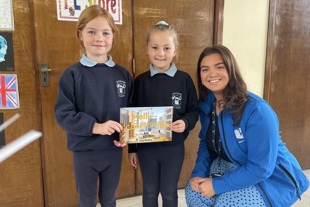 Amongst the schools that received copies of ‘Molly in Construction’ was Tobermore Primary School