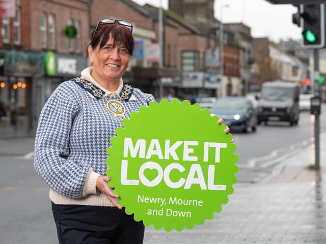 ​Cllr Valerie Harte, chairperson, Newry, Mourne and Down District Council
