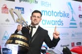 Michael Dunlop was crowned Irish Motorcyclist of the Year for the second time last year. (Photo by Stephen Davison/Pacemaker Press)