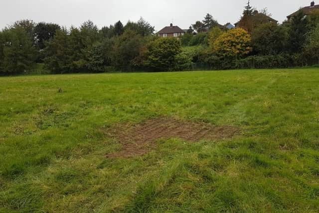 The site as it looked before the community garden and environmental project moved in. Photo: Upsurge Project/QUB