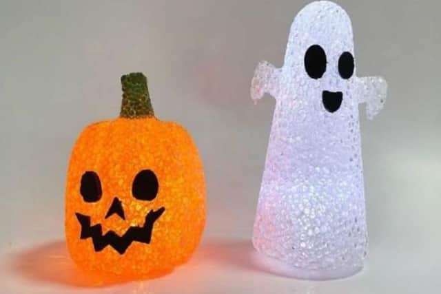 Product recall has been issued for the Poundland Halloween light-up Ghost and Pumpkin decorations