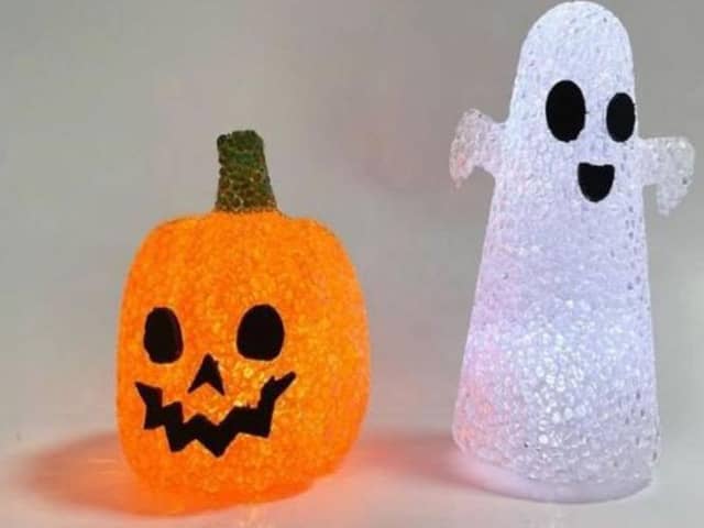 Product recall has been issued for the Poundland Halloween light-up Ghost and Pumpkin decorations