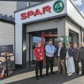 Henderson Retail has announced the acquisition of two neighbourhood stores in recent weeks, Spar Barbican in Annalong and Spar Anderson Gardens in Omagh.  Kieran McGirr, assistant manager at Spar Anderson Gardens, Jimmy and Una McGirr and Justine and Kelly McGirr, customer advisors at Spar Anderson Gardens are pictured with Jeremy Mitten, area manager with Henderson Retail