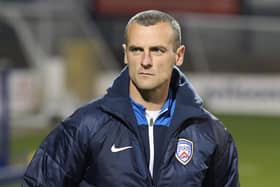 Coleraine manager Oran Kearney has called for a far better performance from his side this afternoon as they face Crusaders at The Showgrounds