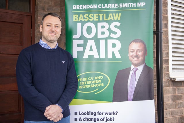 Bassetlaw MP Brenden Clarke-Smith organised the event in conjunction with the Jobcentre Plus.