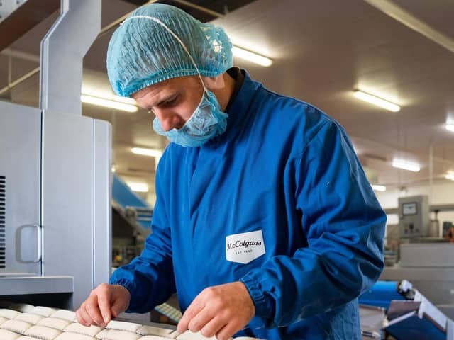 Sausages: McColgan’s Quality Foods in Strabane is in line for an Irish Export Award with its logistics partner Derry Group in Portadown. The company produces a wide range of foods including upwards of 500,000 sausage rolls daily for Northern Ireland, the Irish Republic, Great Britain and further afield