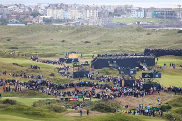 The Open Championship at Royal Portrush Golf Club in 2019