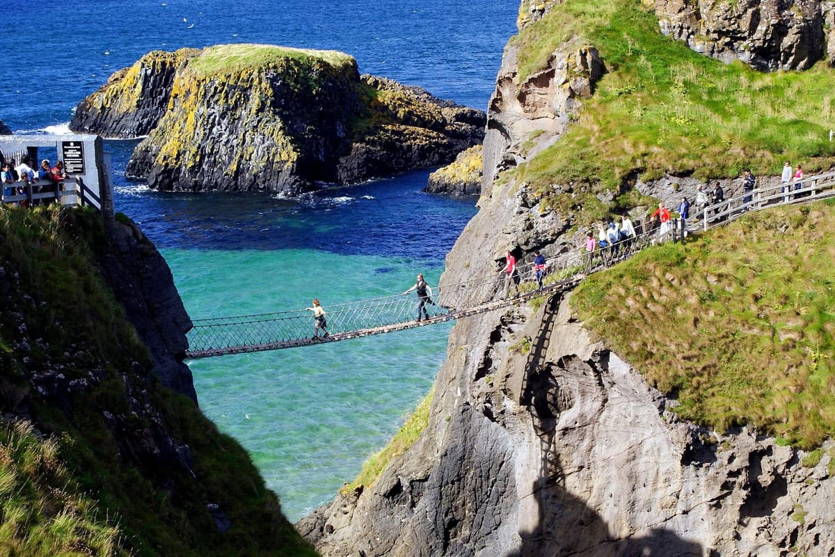 Carrick A Ree Rope Bridge Carrick-a-Rede rope bridge improvement plans submitted