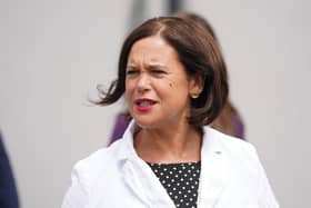 Sinn Fein President Mary Lou McDonald is the subject of a new book by Shane Ross