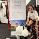 Coleraine gym owner Emma Campbell will do a marathon static bike ride to support Charis Cancer Care charity