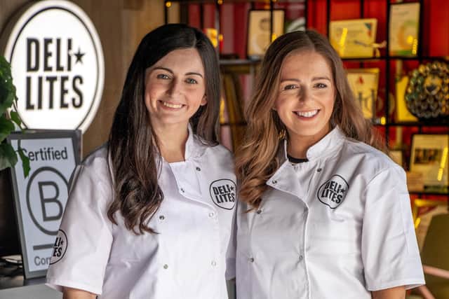 Two Deli Lites new product development technologists are celebrating after being named among the UK’s top sandwich and food to go creators by an industry-leading awards body. Kirsty Beck (left) and Kirsty Fitzpatrick (right)