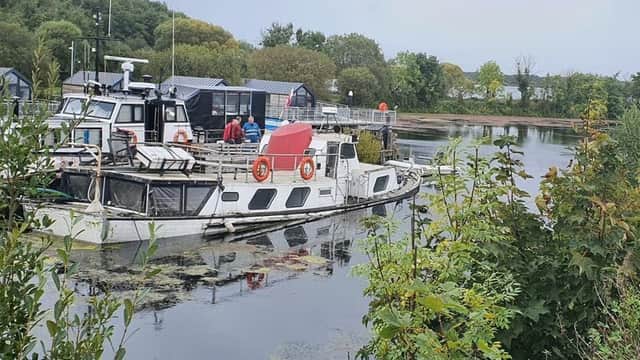 Image of the Maid of Antrim sinking - Lough Neagh Tours image