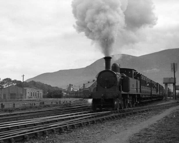 Belfast and County Down Railway at Newcastle