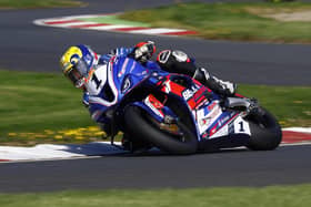 Ulster Superbike champion Carl Phillips enjoyed an excellent year on the Bell Bikesport/B&W Racing BMW. (Photo by Rod Neill/Pacemaker Press)