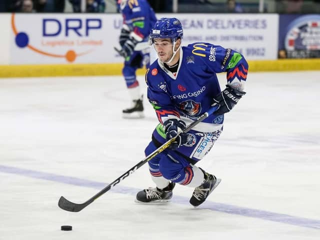 The Stena Line Belfast Giants have confirmed the signing of 28-year-old forward Johnny Curran for the 2023/24 season. Picture: Coventry Blaze